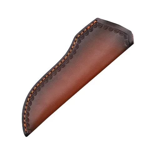 22cm固定刃ナイフ鞘、エンボス加工牛革二層革キャンプナイフ - Bushcraft Knife Fixed のレビューと価格