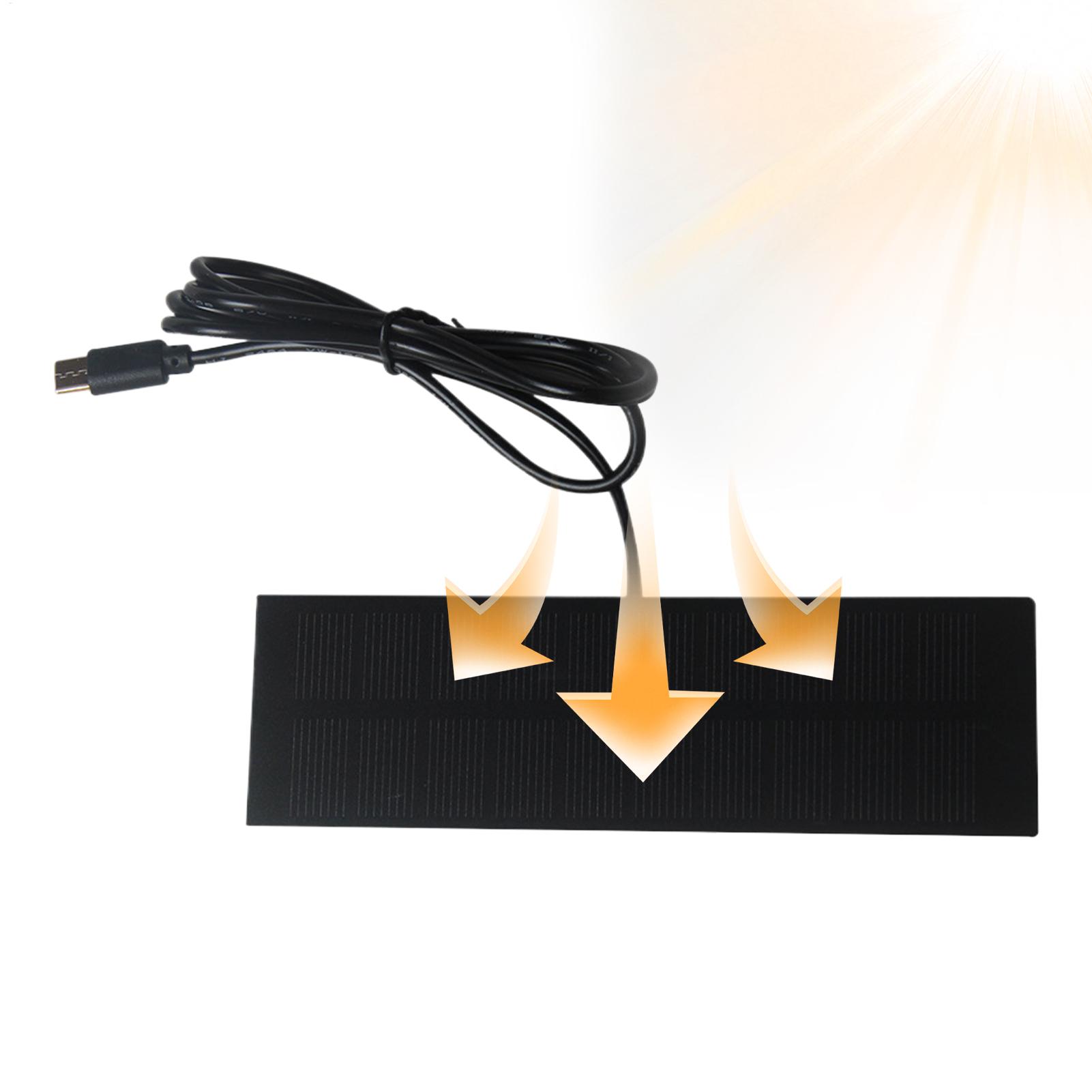 5W 5V ポータブルソーラーパネル USB ソーラーパネル - Solar Emergency Charger のレビューと価格