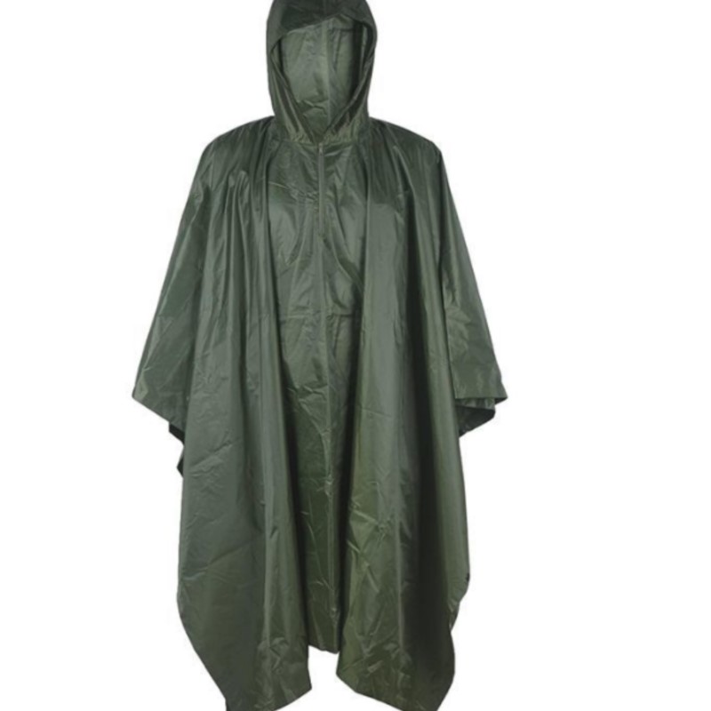 PVC/PU 迷彩戦術レインコートポータブル折りたたみ防水屋 - Emergency Poncho Rain のレビューと価格