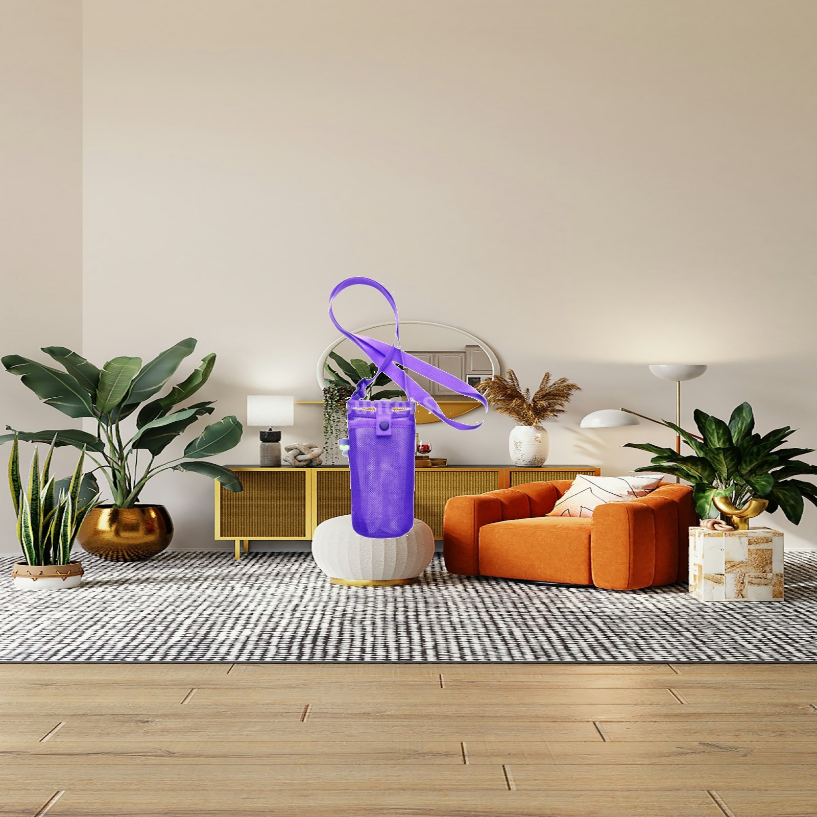 ウォーターボトルスリーブ 調節可能なストラップ 折りたたみ可 - Water Bag Collapsible のレビューと価格