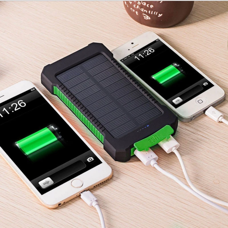 500000mAh ソーラーパワーバンク 大容量 超急速充電 - Solar Emergency Charger のレビューと価格