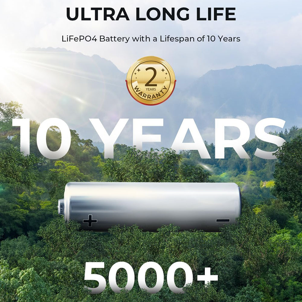 OUKITEL P5000 Pro ポータブル電源、5120 - Solar Emergency Charger のレビューと価格
