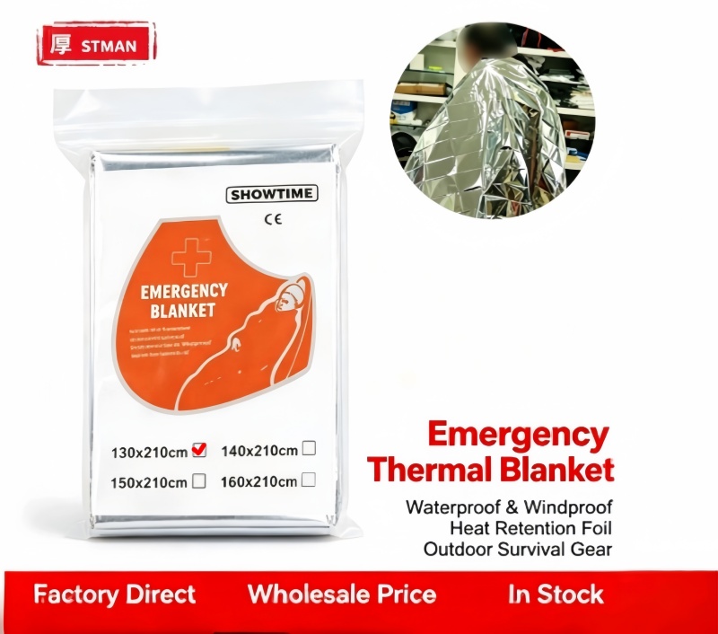 マイラー製緊急用保温ブランケット、シルバーフォイル製サバイバ - Emergency Mylar Tent のレビューと価格