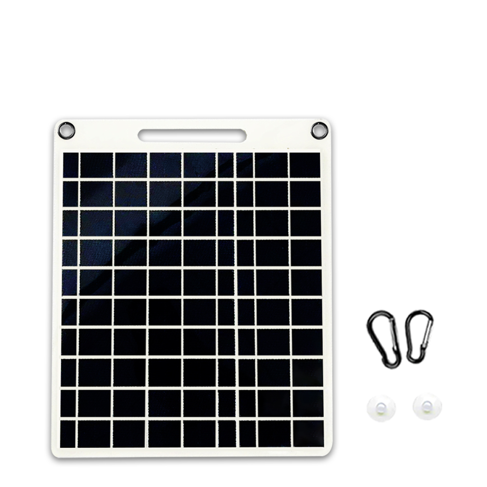 100 ワット防水ソーラーパネルポータブルデュアル USB  - Solar Emergency Charger のレビューと価格